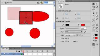 Flash CS4 Basics - Selection Tool