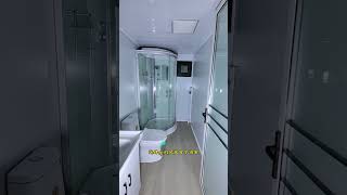 40ft expandable container house with glass wall