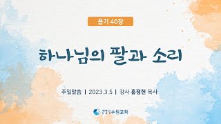 하나님의 팔과 소리_욥기 40장 2023. 03. 05 홍정현P