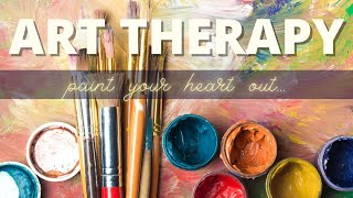 Calming Art Therapy | Easy Painting