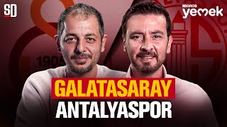 GALATASARAY'IN SERİSİ 14 MAÇA ÇIKTI | Abdülkadir Bitigen'in Kararları, Galatasaray 2-1 Antalyaspor