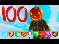 Round 100 Only Using Pumpkin Heads In Cold War Zombies