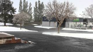 GUYRA 12 oct 2012 (snow fog and powder blowing out of trees).