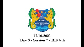 EUBC Youth European Boxing Championship - Budva 2021 - Day 3, Session 7, Ring A