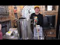 brewing a coconut brown ale live