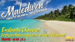 Tauchen auf den MALEDIVEN - Embudu Channel \