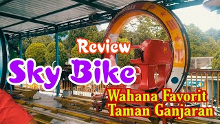 Review Wahana Sky Bike Taman Ganjaran