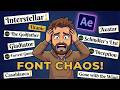 Project Font Pro for After Effects Tutorial