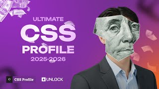 CSS PROFILE FOR INTERNATIONAL STUDENTS | 4K (ENGLISH)