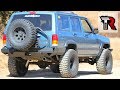 Jeep XJ Rear Bumper and Tire Carrier Install - Smittybilt XRC