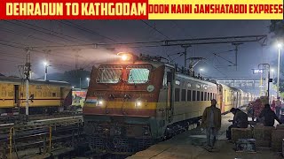 DEHRADUN to KATHGODAM || Full Train Journey || Train No. 12091 Doon Naini Janshatabdi Express!!!