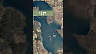 The shrinking of Lake Urmia 🇮🇷