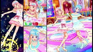 アイカツフレンズ！友希あいね\u0026湊みおで「フレンズドレスショー」そこにしかないもの・とてもむずかしい(ライトピンクハミングコーデ，ライトブルーハミングコーデ)　※グレードチェンジ発生