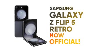 Samsung Galaxy Z Flip 5 Retro – Now Official!