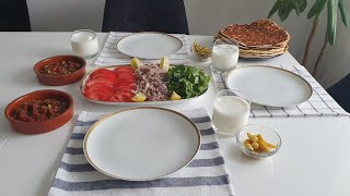 ВКУСНЫЙ ОБЕД: ХУРОКИ НИСФИ  РУЗИ: ÖĞLEN YEMEĞİ:LAHMACUN