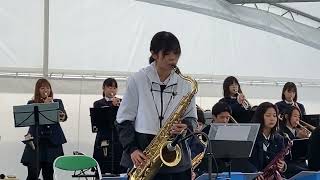 【頭出し有り】今日の本番🎵61  津山ジュニアジャズオーケストラ　2023.11.25 鶴山公園もみじまつり