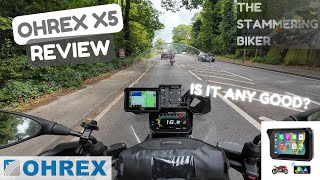 OHREX X5 motorcycle CarPlay - The best you've never heard of?