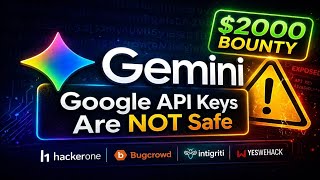 Live Hunting Google/Gemini API Keys on Tesla, Airbnb, Netflix & More for Bug Bounties