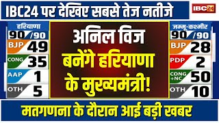 Haryana Election Result LIVE: Anil Vij बनेंगे हरियाणा के CM! अंबाला कैंट से BJP प्रत्याशी हैं अनिल