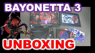 【Amazon.co.jp Exclusive Bonus】Unboxing Bayonetta 3 Trinity Masquerade Edition from Amazon !!!