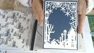 Présentation Album 15/15 selon tuto Chat scrap avec ACTION - Walking in a winter wonderland