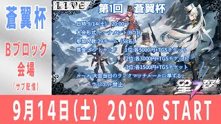 【星之翼】第1回 蒼翼杯 Bブロック会場 サブ配信【星の翼/大会/Starward/starwings/個人vtuber/新人vtuber/男性vtuber/vtuber/merc/メルク】