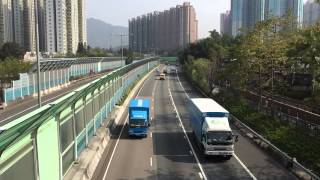 Fanling Higway, Fanling, Hong Kong at Slow Motion 香港粉嶺公路 (粉嶺段) 慢鏡