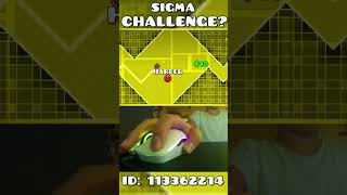 Epic Sigma Challenge in Geometry Dash | #geometrydash #gd #gaming #trending #wow