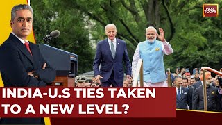 Rajdeep Sardesai Live At Newstoday: India-U.S Ties Taken To A New Level? | Modi Meets Joe Biden