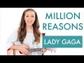 "Million Reasons" by Lady Gaga - Ukulele Tutorial