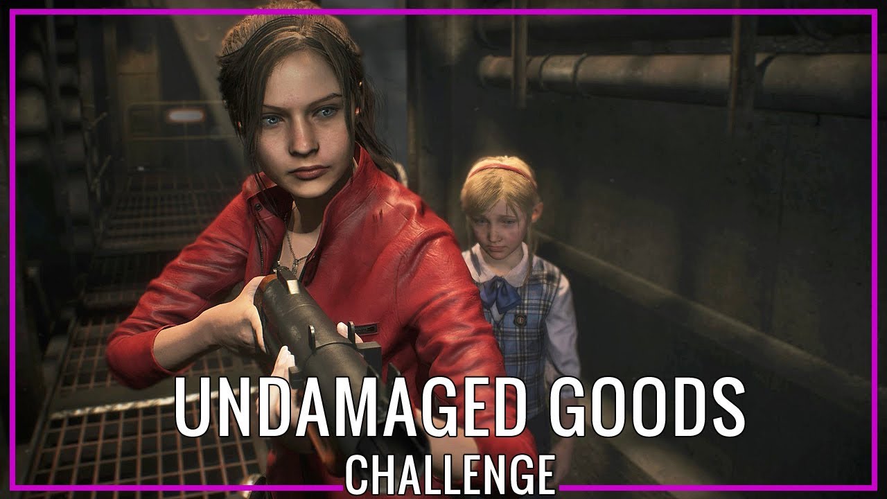 Resident Evil 2 - UNDAMAGED GOODS [RE.NET Weekly Challenge] Claire B ...