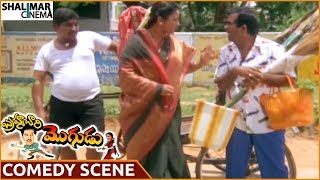 Brahmachari Mogudu Movie || Brahmanandam Funny Comedy Scene || Rajendra Prasad, Yamuna