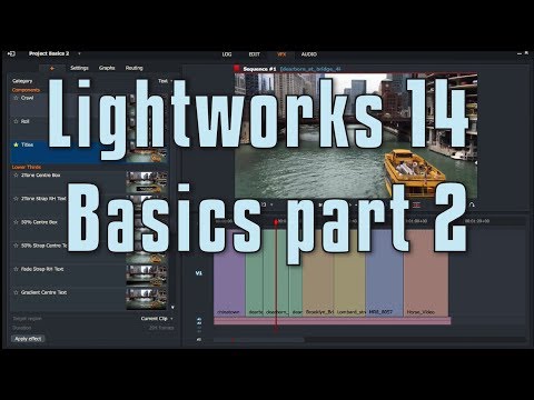 Lightworks 14 – Basic 2