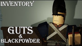 (OLD) Guts and Blackpowder - Inventory (Classical Tradition) (Ingame Version)