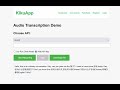 Kiku App: Mixed Chinese-English language transcriptions