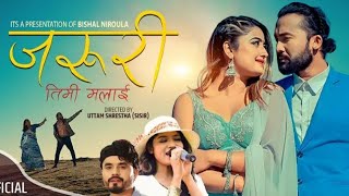 Jaruri Timi Malai | Bishal Niroula/Anu Chaudhary  Bikram Budhathoki/Usha Uprety nepali song 2023