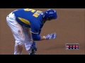 cin@mil villar doubles to left to score broxton