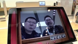 Apple Store 福岡天神に行って Photo Boothで遊んじゃいました