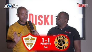 Stellenbosch 1-1 Kaizer Chiefs | Give Me Orlando Pirates in Semifinal | Machaka