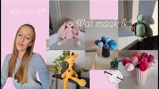 Leren Haken - Wie ben ik en wat maak ik?🧶 + De spullen die je nodig heb.