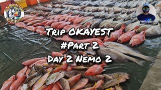 TENGGIRI MENGGASAK #PART 2 OKAYEST ANGLERS #fishing #fishingvideo #monsterfish