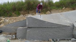 Com pedra solta na pedreira a produção é garantida