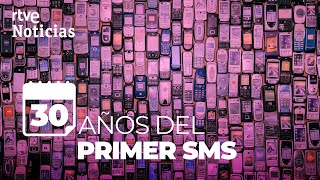 El SMS cumple 30 AÑOS: este fue el PRIMER MENSAJE que se envió I RTVE Noticias