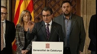 Catalonia sets November 9, 2014, for independence poll