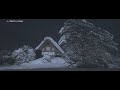 4k 白川郷の雪景色ライトアップ shirakawa go gifu japan