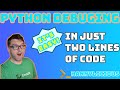 Python Debugger - Debug without print statements! The best python tool beginners overlook!