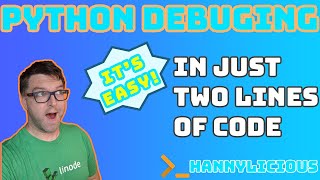Python Debugger - Debug without print statements! The best python tool beginners overlook!