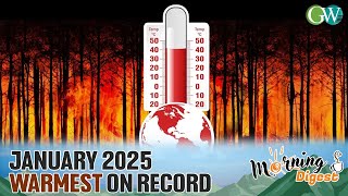 EARTH SETS ANOTHER HEAT RECORD IN JANUARY 2025