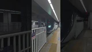 時速160km/h を経験したくて乗った京成スカイライナー: 45号の京成上野発成田空港行の入線