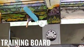 Snowboard Addiction Tramp Training Board Product Video